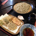 静和屋 - 野菜天ぷらそば