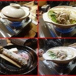 鶏料理ひとりひとり - 鶏ガラスープ鍋を２人前オーダー