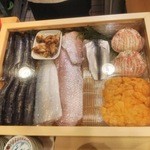 鮨処 多田 - ネタケース　