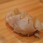 鮨処 多田 - 握り　つぶ貝