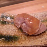 鮨処 多田 - 握り　つゆだく煮蛤