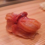 鮨処 多田 - 握り　赤貝