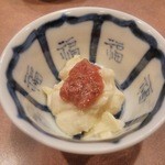 鮨処 多田 - 多田さんが１番美味しいと思う豆腐と鯛の酒盗