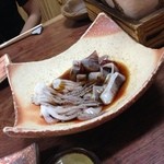 旬のさかな総 - H.27.9.4.夜 つきだし(するめいか炭火焼)