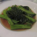 Dynasty Restaurant - 長旺で買った油菜、冷蔵庫で寝かせたらさらにうまくなっていました。