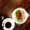 ネモ - 料理写真:チャバッタサンド&ブレンドコーヒー