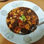 黒い麻婆豆腐御膳　1000円