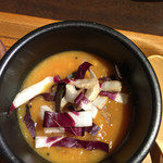 ハブモアカレー - 赤皮紅芯大根とトレビスのダル