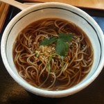 福よし・手打そば処 - かけ蕎麦760円