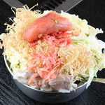 京風お好み焼き くりす野 - イカ明太子もんじゃ