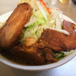 ラーメン北郎 - 豚増らーめん　小　野菜増し　