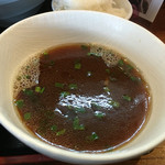 麺創 なな家 - 2015年12月
      牡丹湯豆腐鍋のつけ麺