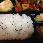 カフェスマイル - 日替り弁当「酢鳥」