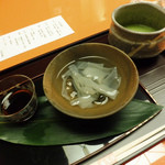 名古屋 浅田 - 12月：甘味（くずきり）