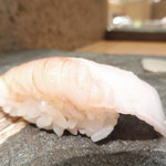 築地すし好 JIN仁 - 平目のえんがわ