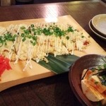 taishuusakabasoreikecharao - 名物豚角煮のとん平焼きと長芋キムチ