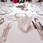 帝国ホテル - 横綱・白鵬関『史上最多優勝達成記念パーティー』テーブルセッティング