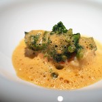 エクアトゥール - タラバガニとふきのとうなど