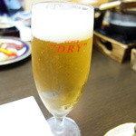 いち豆 - 生ビール