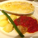 ＴＨＥ ＯＲＣＨＡＲＤ - ('10/07)白身魚のソテー＆マカロニグラタン