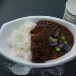 吉備サービスエリア 下り線 外売店 - 黒鬼カレー　￥500-