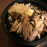 湯元館 - キノコの鍋