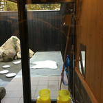 湯元館 - 洗い場