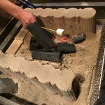 湯元館 - 談話室にあるので、マシュマロ、餅もご自由に