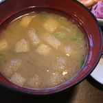 湯元館 - 味噌汁だな