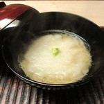 緒方 - 2】お椀：蕪のにゅう麺(2015.12月)