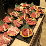 焼肉屋 かねちゃん 至粋亭 - 牛一頭プレート