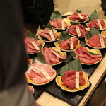 焼肉屋 かねちゃん 至粋亭 - 牛一頭プレート