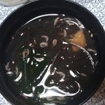 旅館なかしま荘 - うにも入ったひじき麺