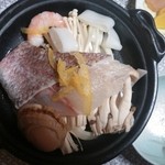 旅館なかしま荘 - 鯛の蒸し煮