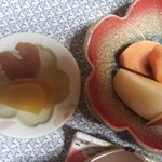 旅館なかしま荘 - フルーツとおつけもの
