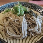 蕎麦セルフ 肉もりそば そば坐 - もり蕎麦　並