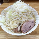 ラーメン二郎 赤羽店 - ラーメン＋野菜にんにく