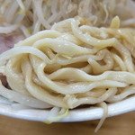 ラーメン二郎 - 麺
