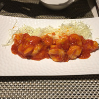 御膳房 六本木店 - 車海老とチリソース♬