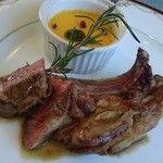 仔羊の背肉のグリル