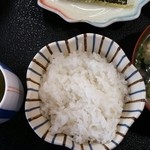 旅館なかしま荘 - ごはんに味噌汁