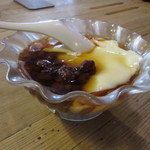 赤崁擔仔麵 - 紅豆豆花(30元)