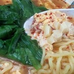 南ばん亭 - ニラ南ばん麺（中辛）