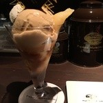 ピエール マルコリーニ - 右側のお皿に岩塩が添えられてきました