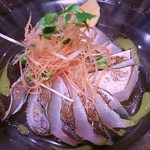 発 - 2015・12マナガツオ炙りカルパッチョ