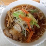 keishokuhimawari - 野菜ラーメン（しょうゆ）324＋25＝349円