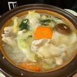 Toriki - 鳥水炊き鍋（小）（雑炊込み）2,500円
                        