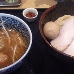 麺屋一燈 - リニューアル後　特製濃厚魚介つけめん＋辛味
