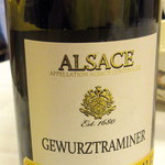 Kam Shan Seafood Restaurant - 持ち込んだアルザスのリースリング