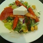 カーン・ケバブ・ビリヤニ - ビリヤニセットのサラダ